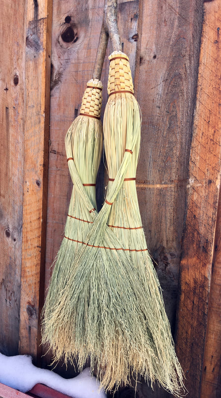 traditional handmade broomcorn corn wedding broom